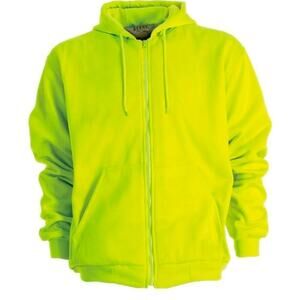 Bernie Mens size 3X Insulated Workwear Outerwear Heavy Chunky Full Zip Hoodie